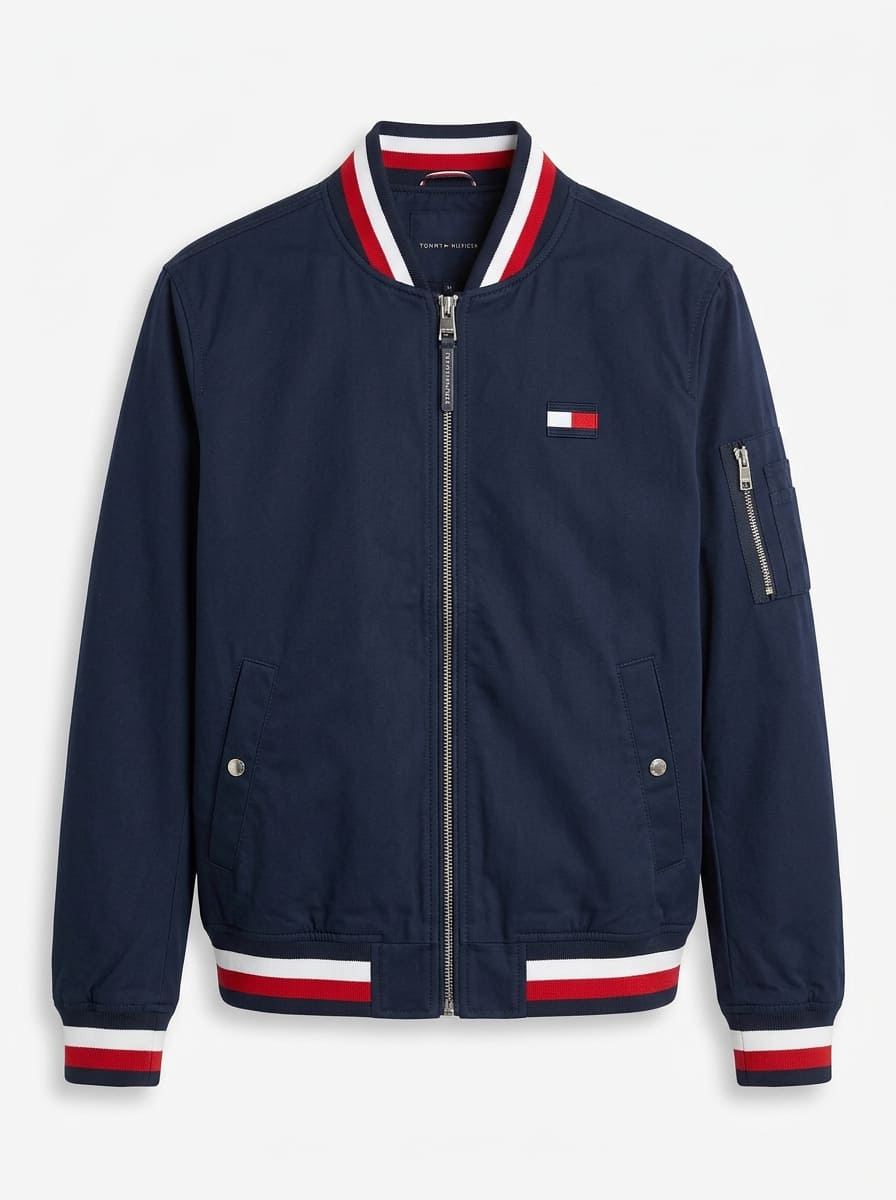 Tommy Hilfiger Bomber Jacket Navy